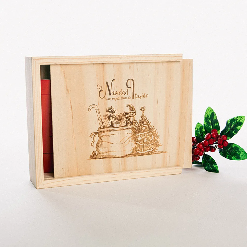 Caja Grabada Láser