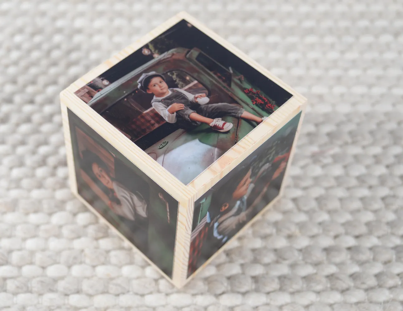Cubo de madera