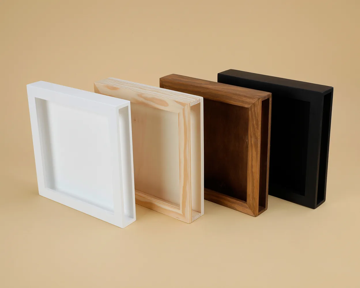 Caja madera marco Passe Partout