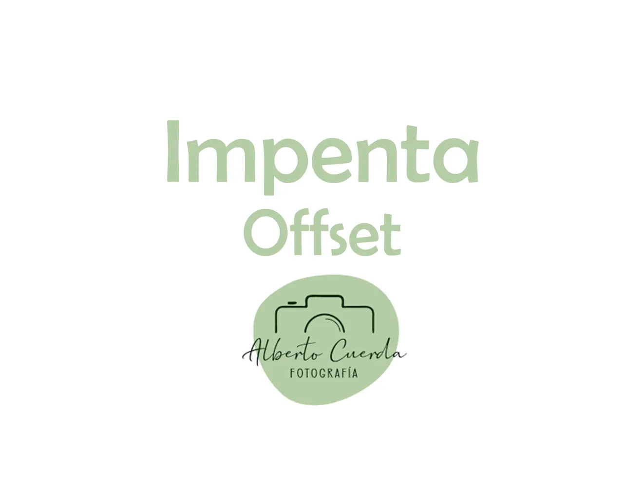 Productos Offset