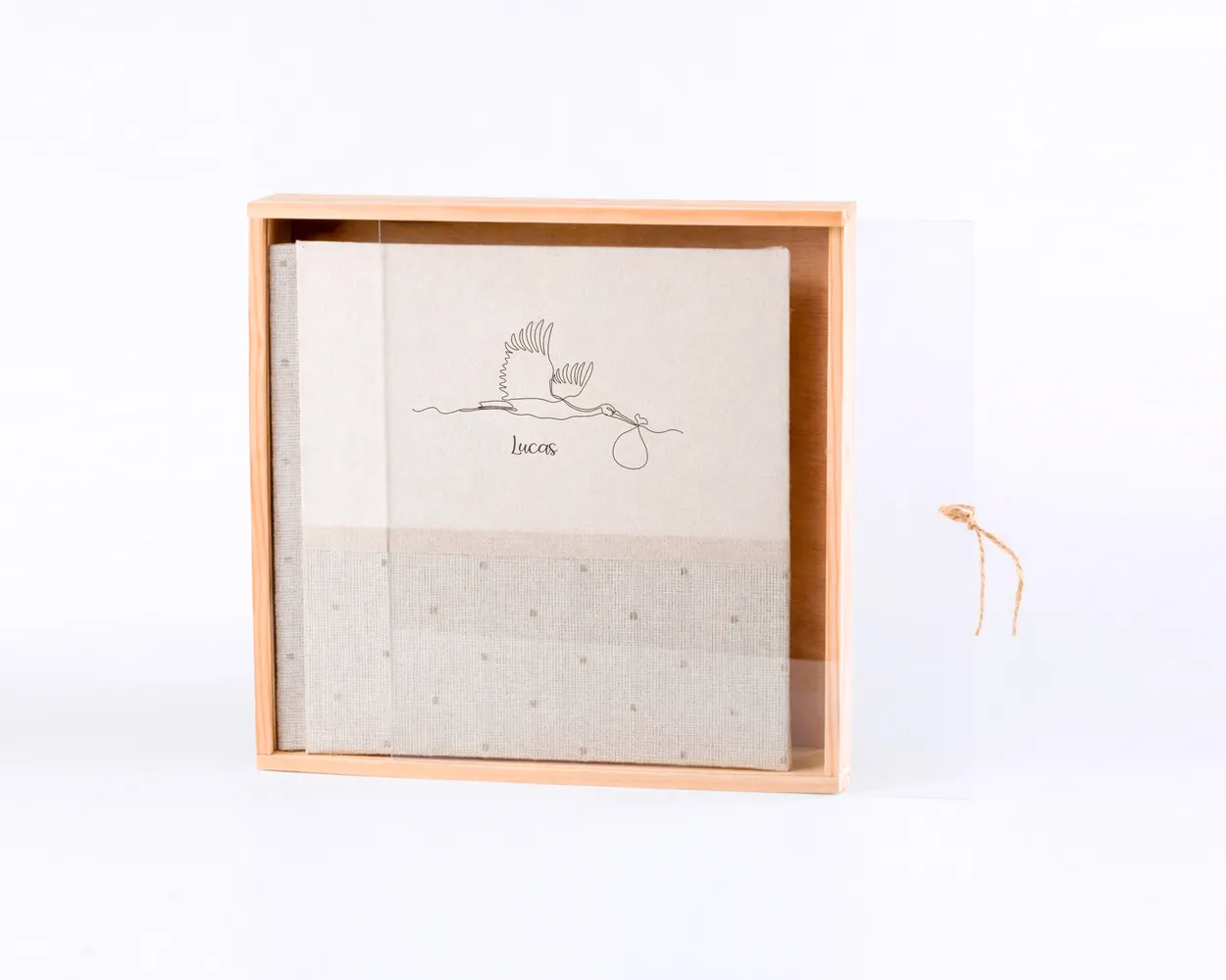 Caja metacrilato 25x25